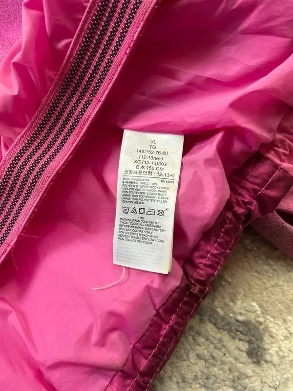 GAP Pink Puffer Jacket Size XS – photo 8